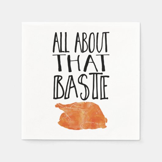 Al die Thanksgiving Turkije Servetten (Voorkant)