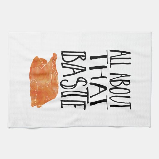 Al die Thanksgiving Turkije Theedoek (Horizontaal)