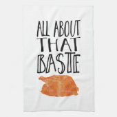 Al die Thanksgiving Turkije Theedoek (Verticaal)