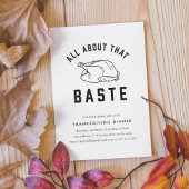 Al die Thanksgiving van Baste Kaart
