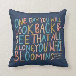 Al die tijd bloeide je kussen