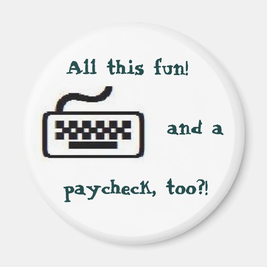 Al dit plezier! magneet (Voorkant)