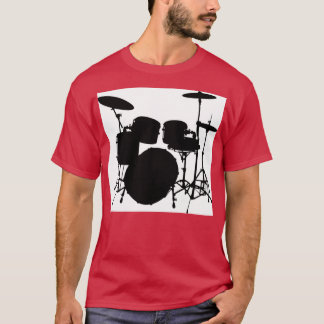 al Drums Musical Instrument Sticker T-shirt