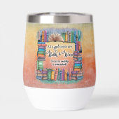 Al een meisje heeft boeken & wijn nodig (Achterkant)