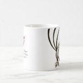 "Al een meisje moet gelukkig zijn..." Koffiemok (Center)