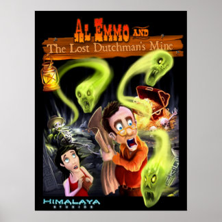 Al Emmo en het Lost Dutchman's Mine Poster
