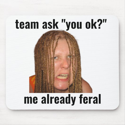 Al Ferale Grappige Gaming Meme Muismat (Voorkant)