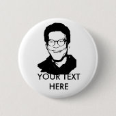Al Franken Ronde Button 5,7 Cm (Voorkant)