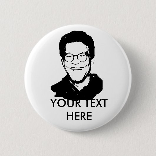 Al Franken Ronde Button 5,7 Cm (Voorkant)