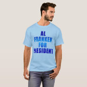 AL FRANKEN VOOR PRESIDENT T-SHIRT (Voorkant volledig)