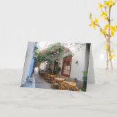 Al Fresco, Nafplio, Griekenland - kaart (Gele Bloem)