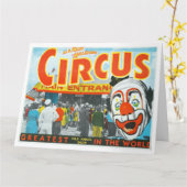 Al G. Kelly en Miller Bros. Circus grootste wereld Kaart (Gele Bloem)
