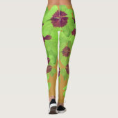 Al gedicht met geluk-compressie leggings (Achterkant)