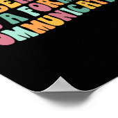 Al gedrag is een vorm van communicatie-gespierde t poster (Hoek)