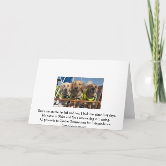 Al Gelegenheid Kaart (Achterkant)