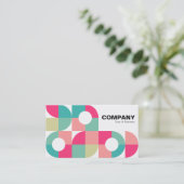 Al Geometrisch v8 Visitekaartje (Staand voorkant)