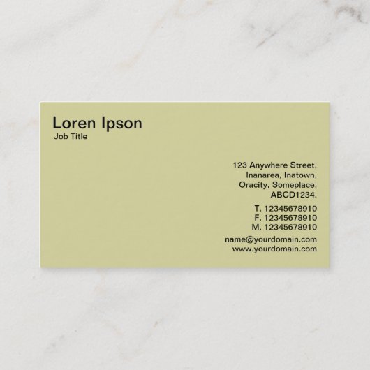 Al Geometrisch v8 Visitekaartje (Achterkant)