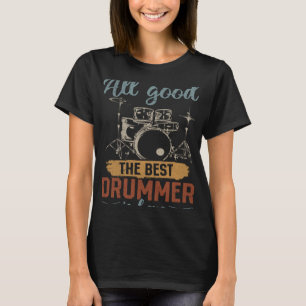 Al goed De beste drummer is hier Drum Player Drum T-shirt