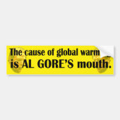 Al Gore Bumpersticker 1 (Voorkant)