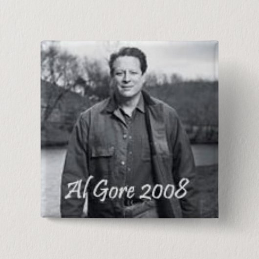 Al Gore Button 2008 (Voorkant)