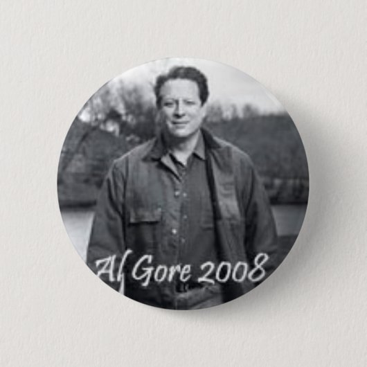 Al Gore Button 2008 (Voorkant)
