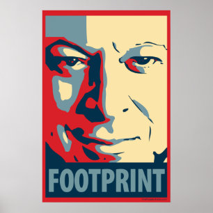 Al Gore - Footprint: Poster van het OHP