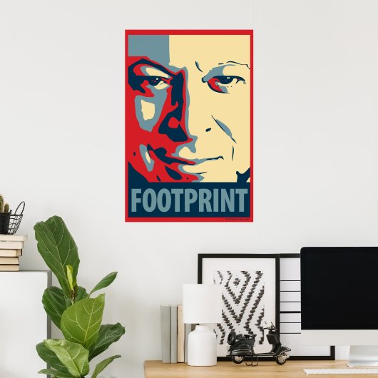 Al Gore - Footprint: Poster van het OHP (Thuiskantoor)
