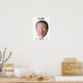 AL GORE Halloween Masker Poster (Keuken)