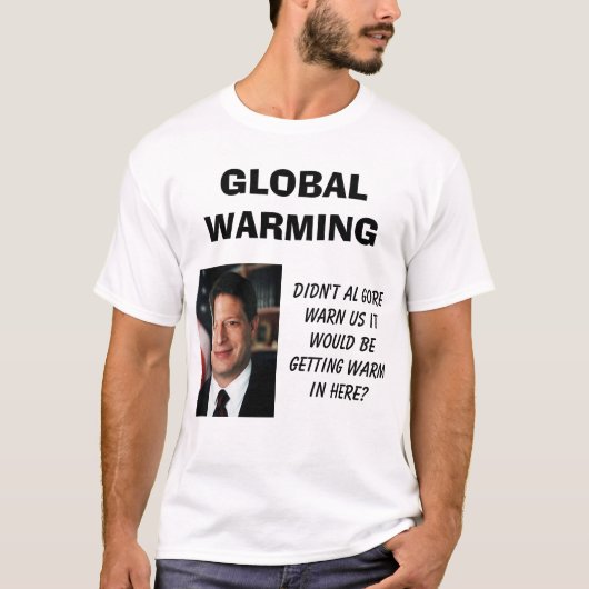 Al Gore, herkozen, Al Gore! T-shirt (Voorkant)