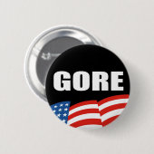 AL-GORE-verkiezingsuitslag Ronde Button 5,7 Cm (Voorkant /achterkant)