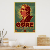 Al Gore voor het Poster van de Dictator - Geperson (Keuken)