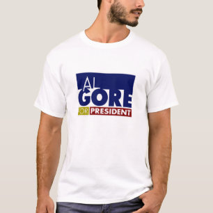 Al Gore voor President V1 T-shirt