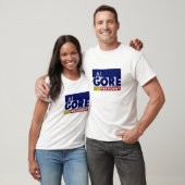 Al Gore voor President V1 T-shirt (Unisex)