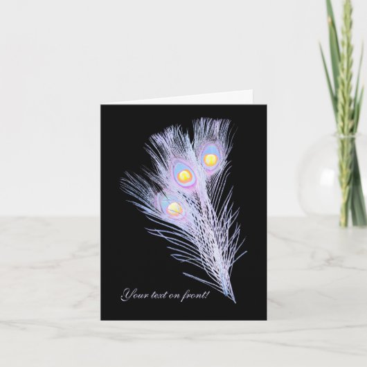 Al Groet van de Douane van de Gelegenheid dankt u Kaart (Voorkant)