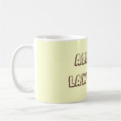 Al Hail Lawgiver. Koffiemok (Links)