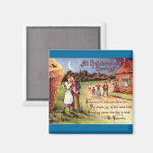  Al Halloween Greeting Couple Magneet (Voorkant / Achterkant)