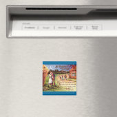  Al Halloween Greeting Couple Magneet (Insitu (Vaatwasser))