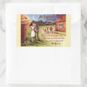  Al Halloween Greeting Couple Rechthoekige Sticker (Tas)