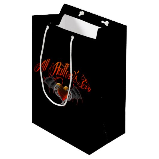 Al Hallow's Eve Medium Cadeauzakje (Voorkant Gekanteld)