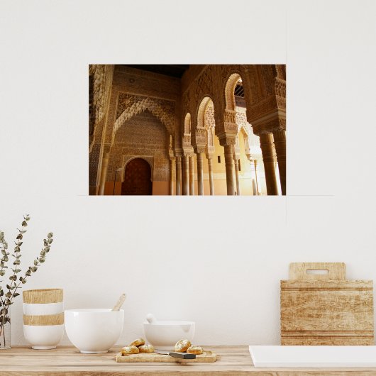 Al Hambra Hall Poster (Keuken)