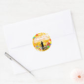 Al hamdu le Allah Ronde Sticker (Envelop)