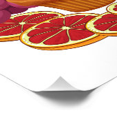 Al haMichya Hebreeuws na eten kleurrijk Perfect Poster (Hoek)