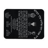 Al Hamichya Magnet Magneet (Horizontaal)