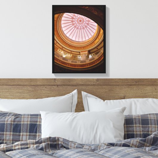 Al Haram Dome Canvas Afdruk (Insitu (Slaapkamer))