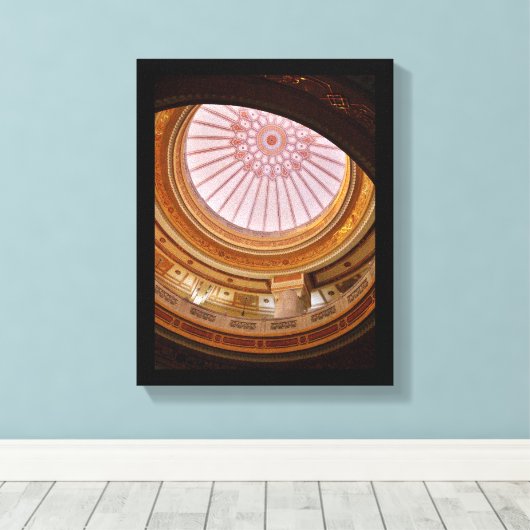 Al Haram Dome Canvas Afdruk (Insitu (Houten vloer))