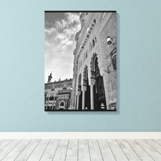 Al Haram Mosque Canvas Afdruk (Insitu (Houten vloer))