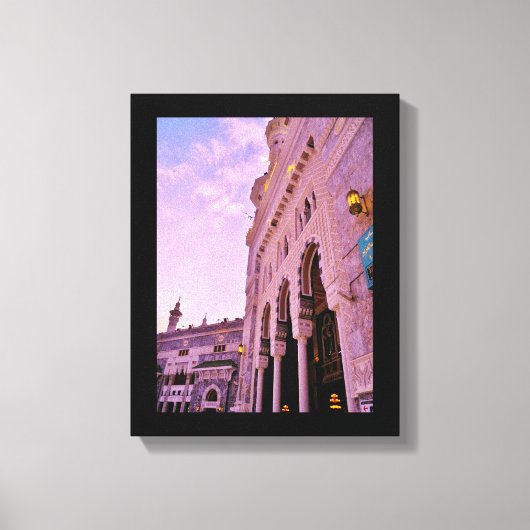 Al Haram Mosque Canvas Afdruk (Voorkant)