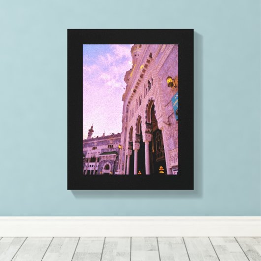 Al Haram Mosque Canvas Afdruk (Insitu (Houten vloer))