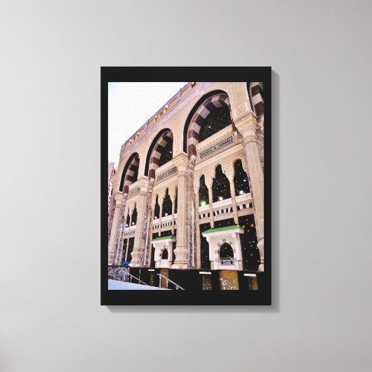 Al Haram Mosque Canvas Afdruk (Voorkant)