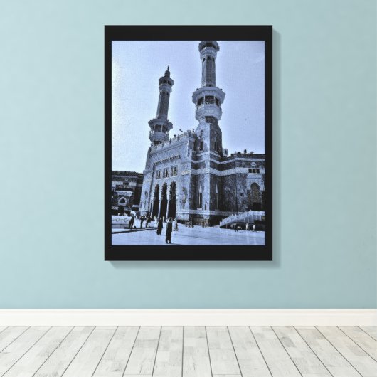Al Haram Mosque Canvas Afdruk (Insitu (Houten vloer))